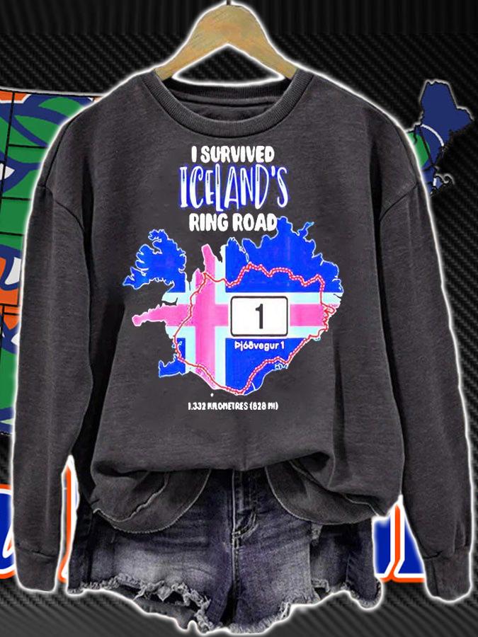 I survived Iceland's ring road T-shirt sweatshirt