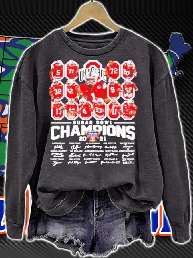 Ohio State Buckeyes suger bowl Champions 2021 shirt sweatshirt