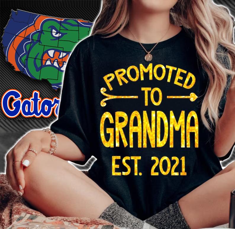Promoted to Grandma est 2021 shirt
