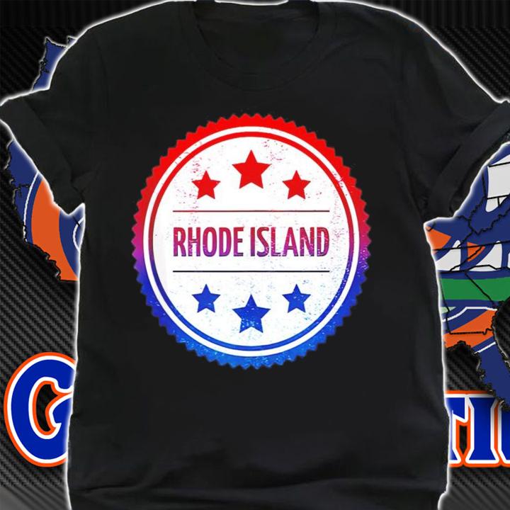 Rhode Island Cool US State Retro Badge shirt shirt