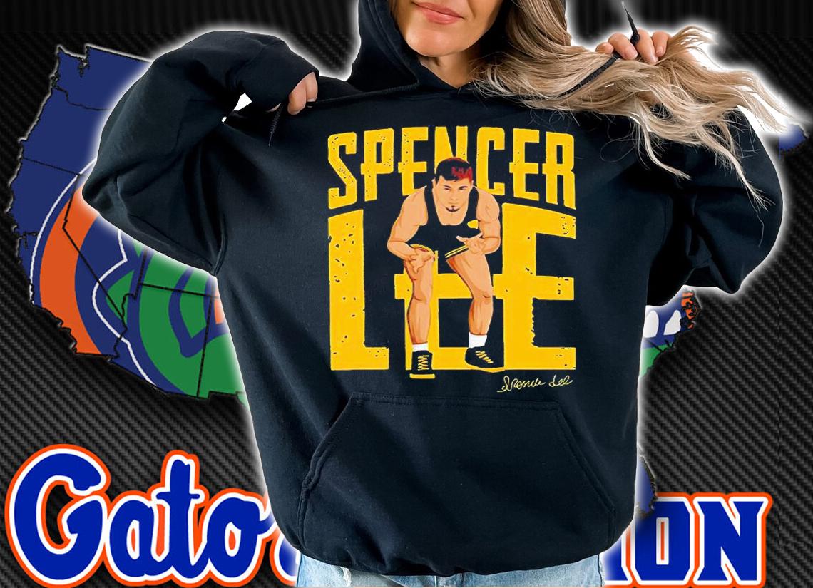 Spencer Lee signature T-shirt hoodie