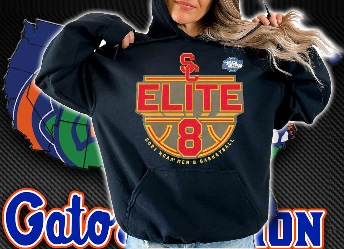 USC Trojans NCAA Men's Basketball Tournament March Madness Elite 8 shirt hoodie