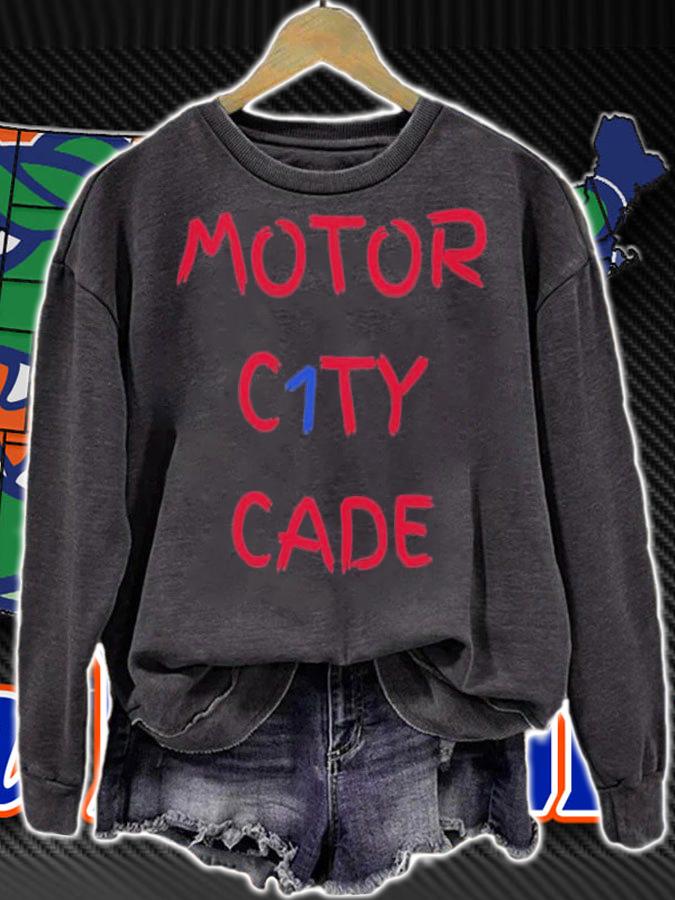 Motor c1ty cade finger paint shirt sweatshirt
