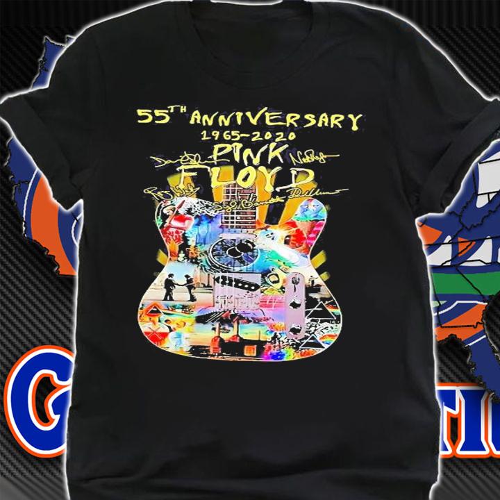 55th Anniversary 1965-2020 Pink Floyd Guitar shirt shirt
