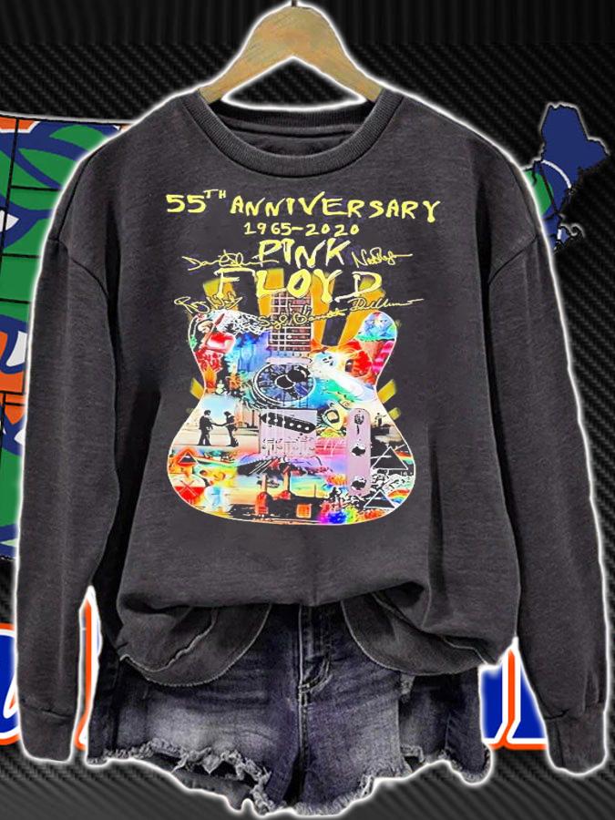 55th Anniversary 1965-2020 Pink Floyd Guitar shirt sweatshirt