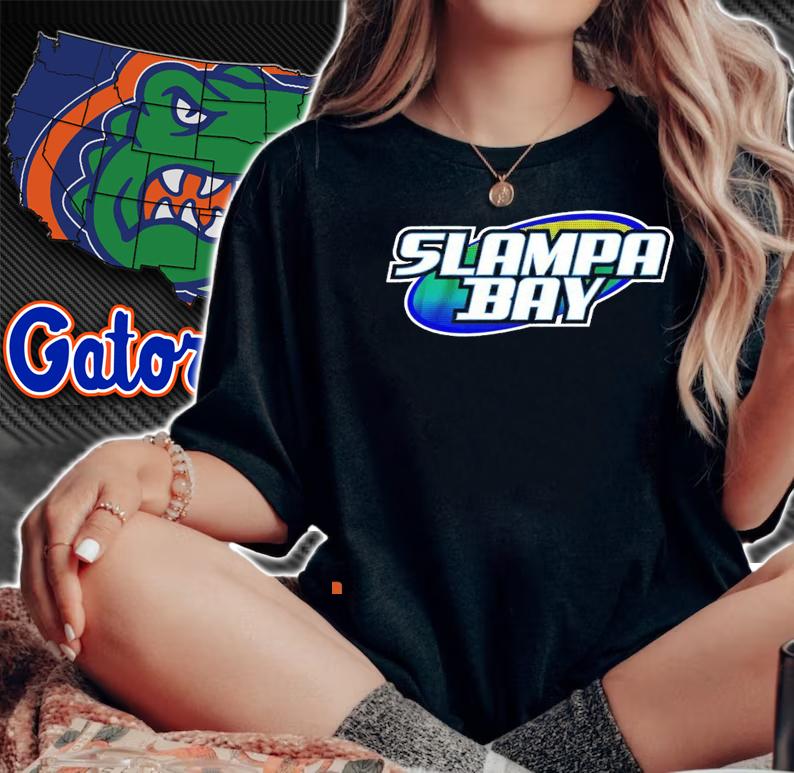 Tampa Bay baseball Slampa Bay shirt woman shirt