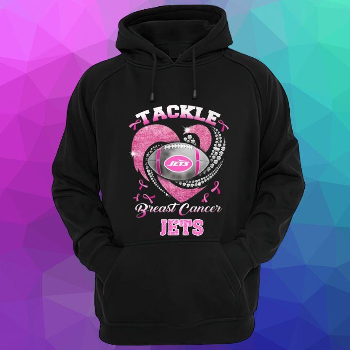 Tackle Breast Cancer Awareness New York Jets Football T-Shirt hoodie