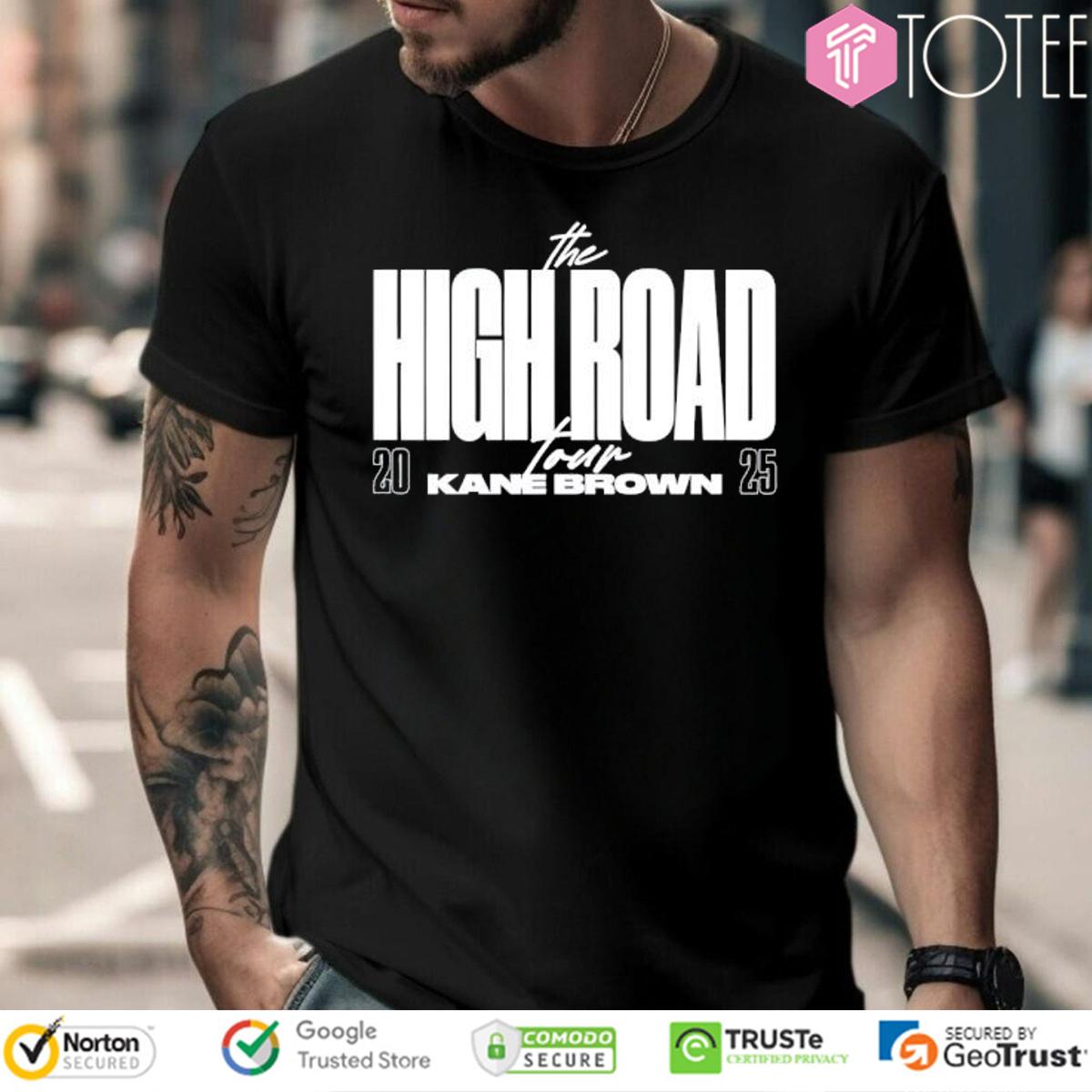 The High Road Tour 2025 Kane Brown Limited Edition T-Shirt