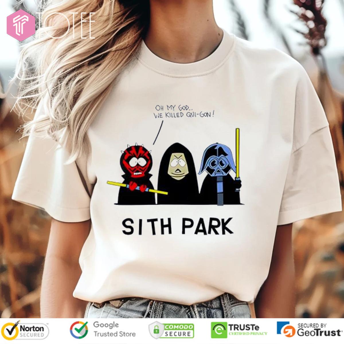 Sith Park Star Wars Parody South Park T-Shirt