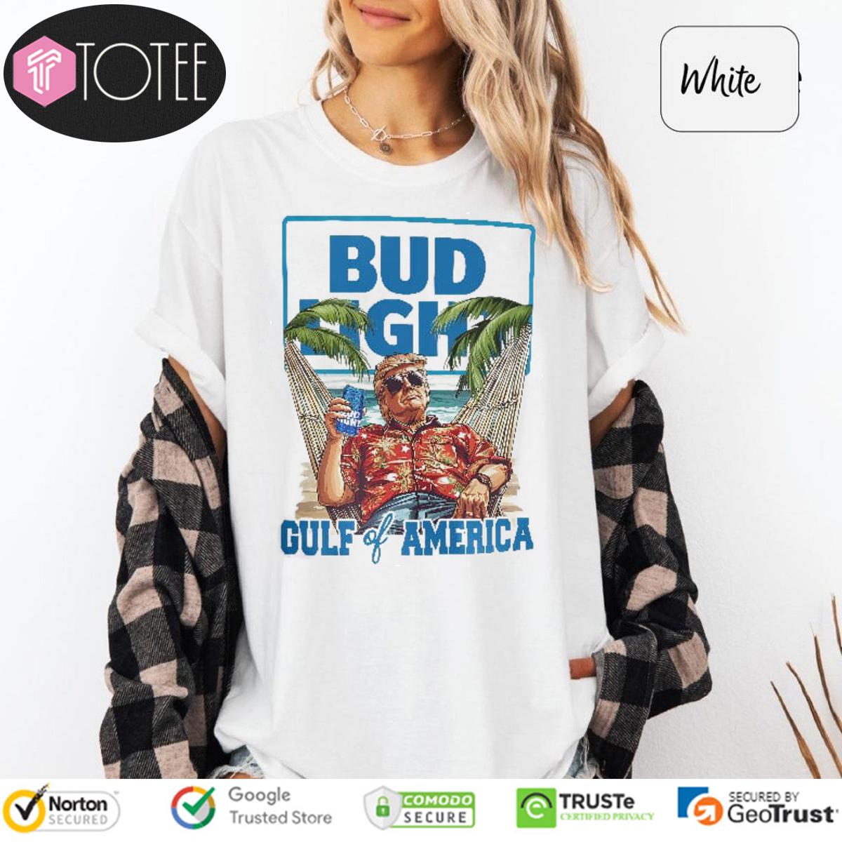 Trump Bud Light Gulf Of America Beer Lover T-Shirt