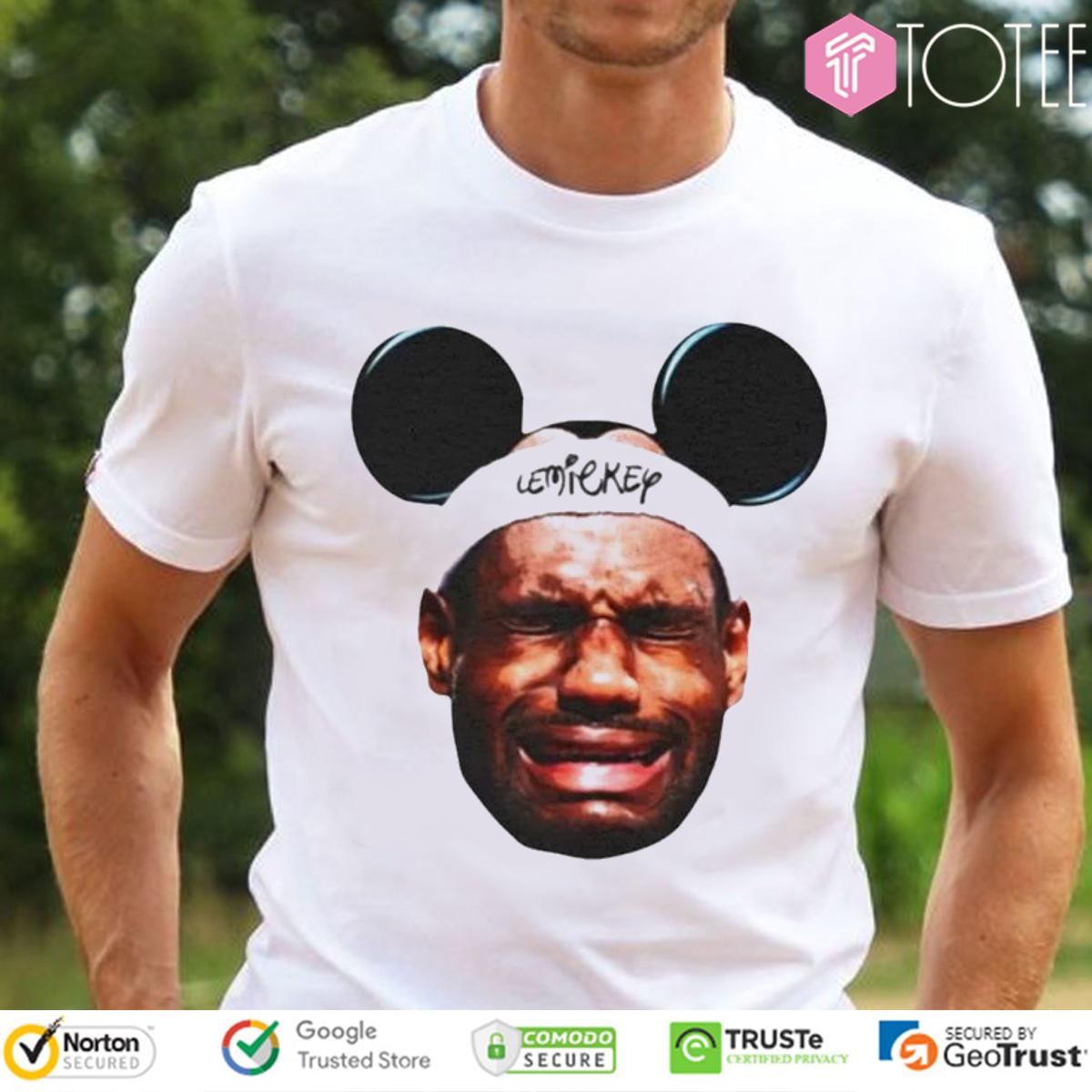 Lemickey LeBron James Parody Mickey Mouse T-Shirt