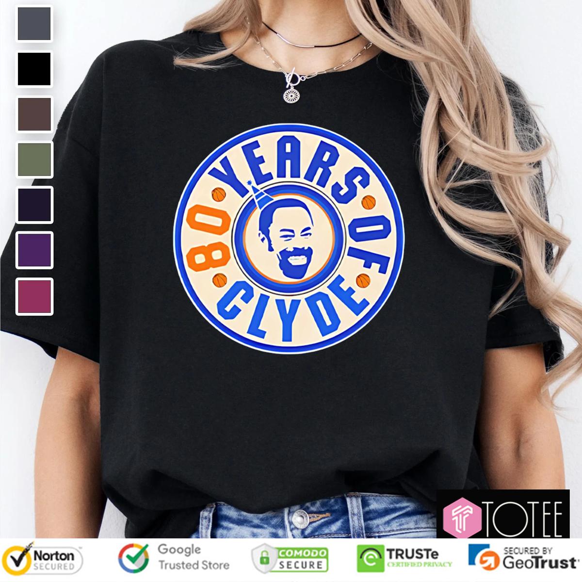 Walt Frazier 80 Years Of Clyde Vintage T-Shirt