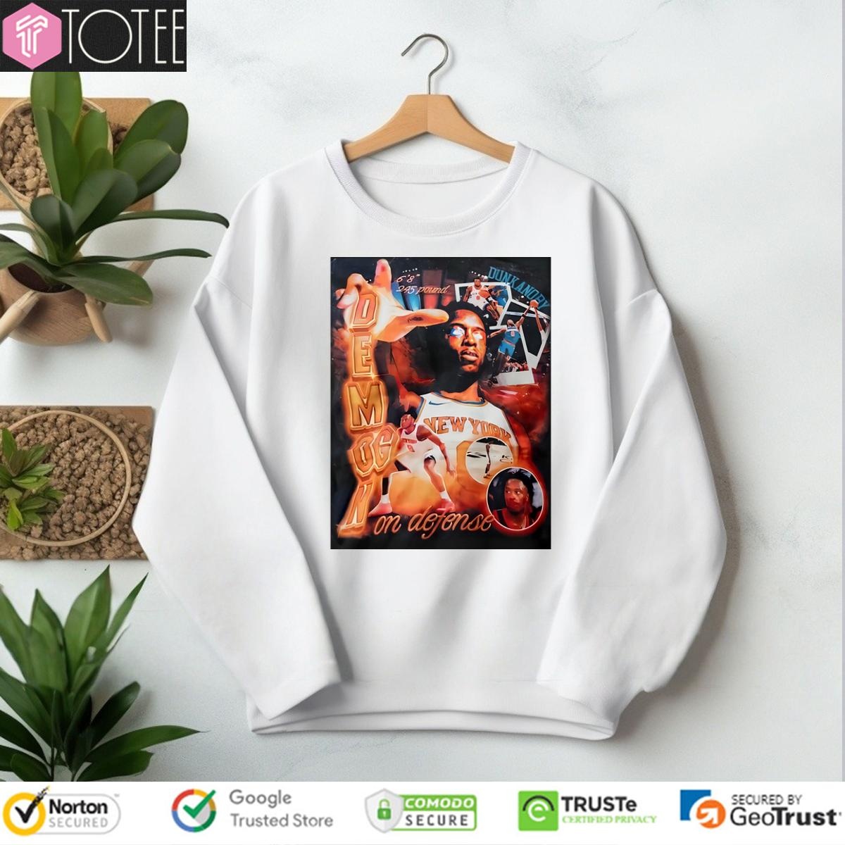 Demon On Defense Og Anunoby New York Knicks Vintage Graphic sweatshirt